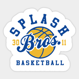 Womens Splash Brothers Sticker